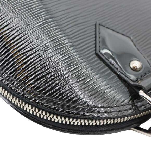 Louis Vuitton  Alma BB Electric Epi Leather Satchel Bag Black - Picture 6 of 14